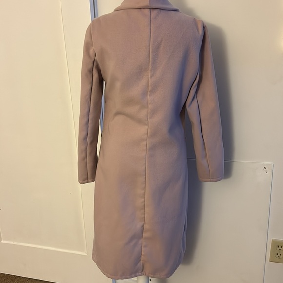 Dusty Pink Peacoat - Picture 7 of 12